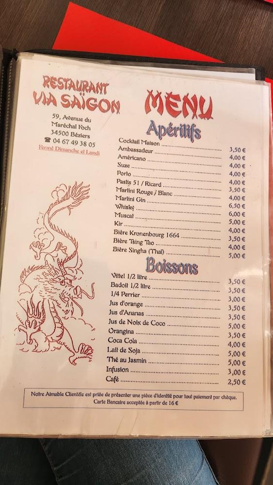 Via Saigon - Menu Image 4